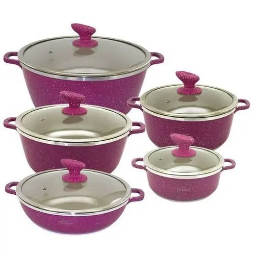 5 Non-Stick Cookware Set - Multicolor